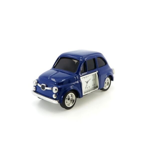 Miniaturuhr Fiat Blau