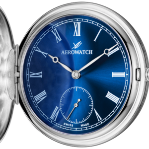 Aerowatch Taschenuhr Silber 925 55650 A908
