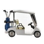 Miniaturuhr Golf Buggy