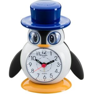Kinderwecker Pinguin Farben Blau 9895-1
