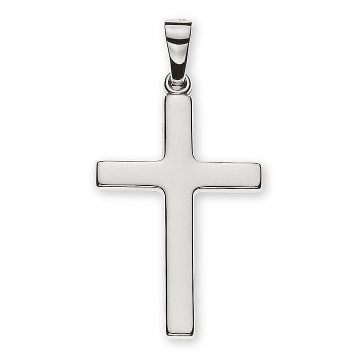 Kreuz Weissgold 18 Karat AKR2006