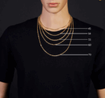 Königskette Massiv Gold 2.5mm