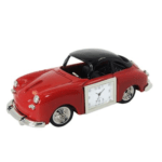 Miniaturuhr Sportauto rot