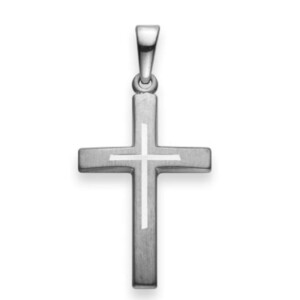 Kreuz Anhänger Silber 12-2107