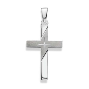 Kreuz Anhänger Silber 12-2112