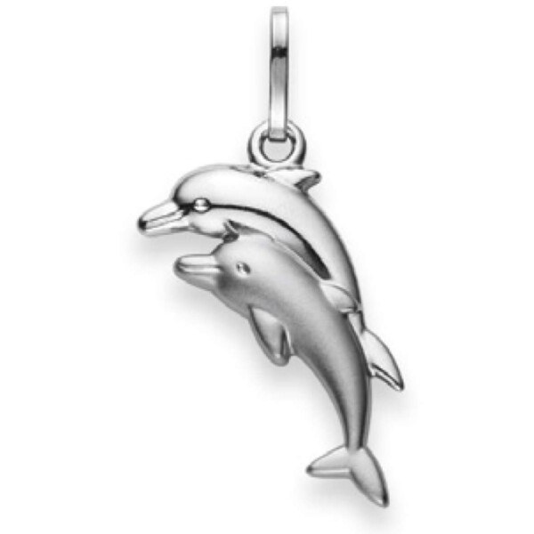 Delphin Anhänger Silber 17-2105