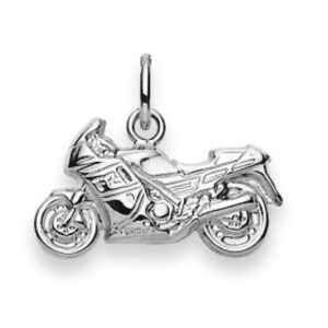Motorrad Anhänger Silber 18-2108