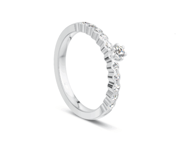 Solitär Ring Diamanten